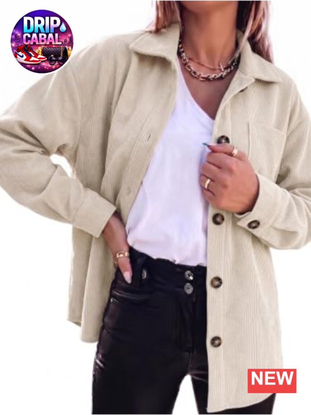 Plaid Flannel Shacket Long Sleeve Button Down Oversized Shirt Jacket